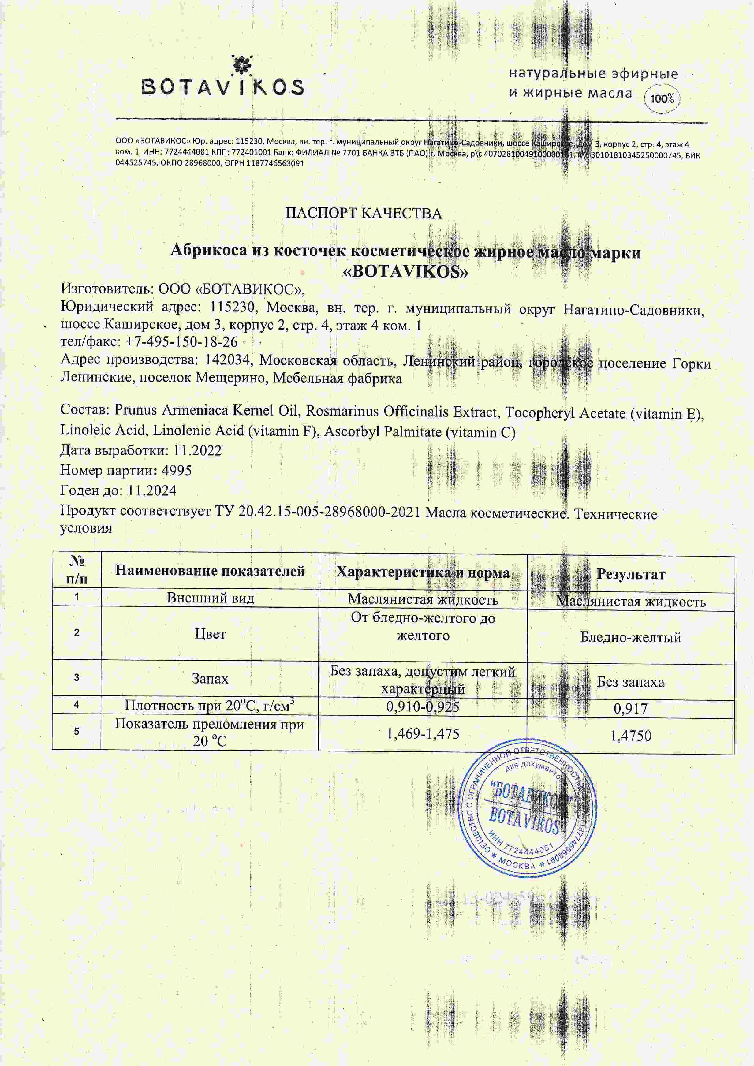 Паспорт №112022